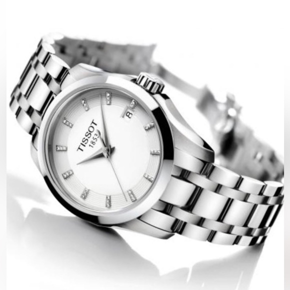 Tissot ladies quartz and diamond watch - Picture 9 of 10